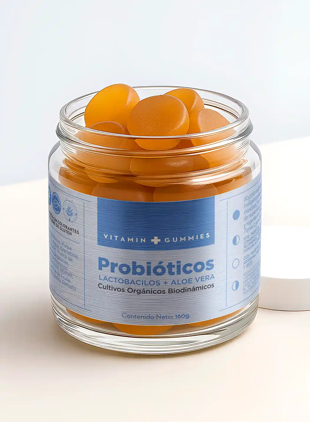 vitamin gummies lactobacilos y aloe vera